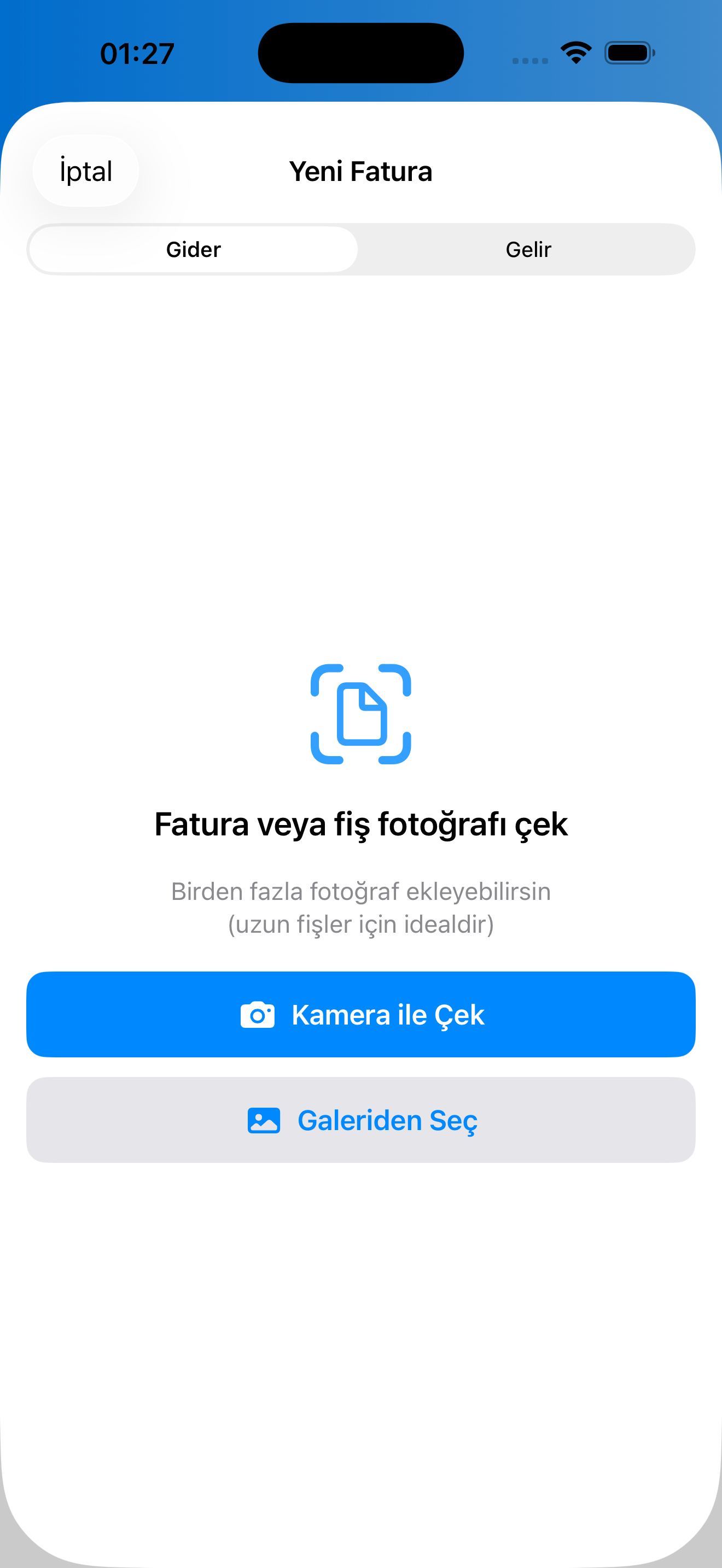 Tek Dokunuşla Tara